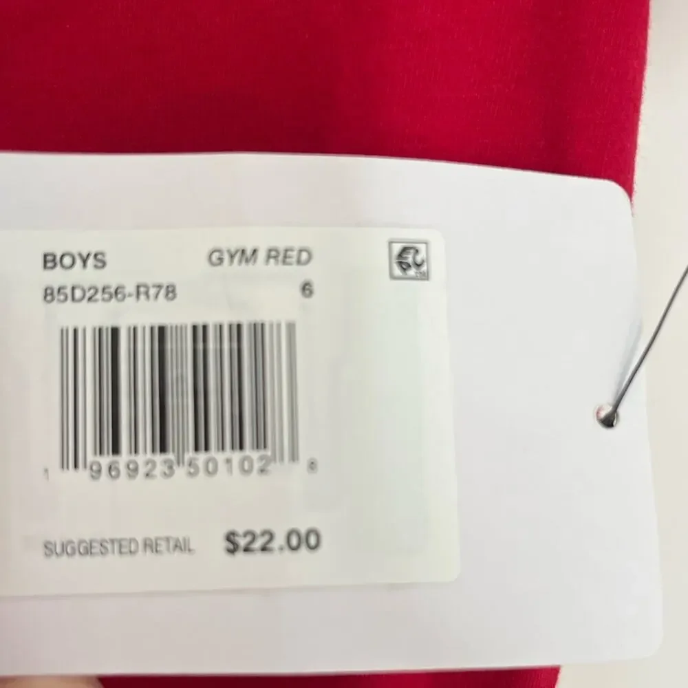 Jordan Boys Short Sleeve T Shirt Size 6